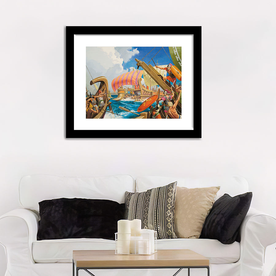 The Army That Fought At Sea Wall Art Print - Framed Art, Framed Prints, Painting Print