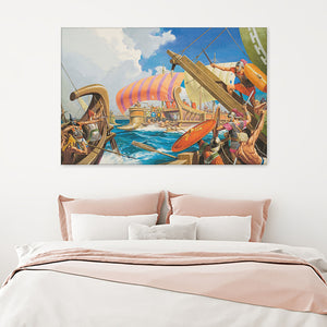 The Army That Fought At Sea Canvas Wall Art - Canvas Prints, Prints For Sale, Painting Canvas