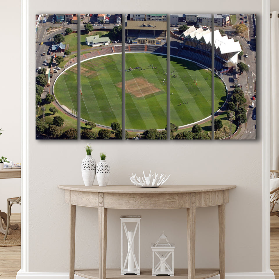 The Basin Reserve, Stadium Canvas, Sport Art, Gift for him, Multi Panels B, Canvas Prints Wall Art Decor