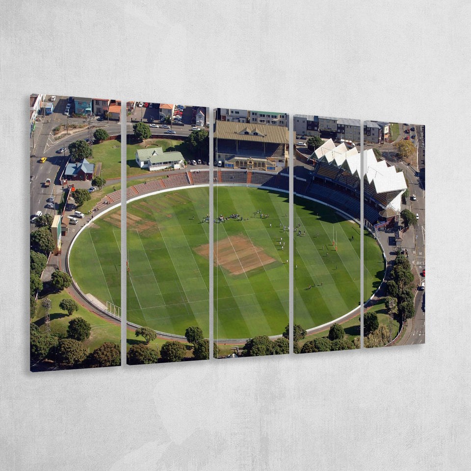 The Basin Reserve, Stadium Canvas, Sport Art, Gift for him, Multi Panels B, Canvas Prints Wall Art Decor