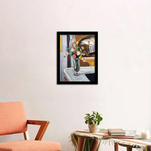 The Bed In The Mirror By Henri Matisse - Art Print, Frame Art, Painting Art