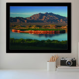 The Best Dye In Sin City Las Vegas Paiute Golf Resort, Golf Sport Print, Golf Lover, Framed Art Prints Home Decor