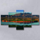 The Best Dye In Sin City Las Vegas Paiute Golf Resort, Golf Art Print, 5 Panels Canvas Prints Wall Art Decor