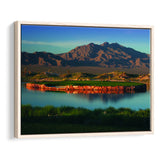 The Best Dye In Sin City Las Vegas Paiute Golf Resort, Golf Art Print, Framed Canvas Prints Wall Art Decor, Floating Frame