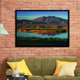 The Best Dye In Sin City Las Vegas Paiute Golf Resort, Golf Sport Print, Golf Lover, Framed Art Prints Home Decor