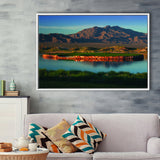 The Best Dye In Sin City Las Vegas Paiute Golf Resort, Golf Art Print, Framed Canvas Prints Wall Art Decor, Floating Frame