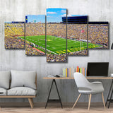 The Big House Wall Art Michigan Stadium Canvas Prints,Multi Panels,Sport Stadium Art Prints, Fan Gift