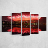 The Birds Nest Stadium, Stadium Canvas, Sport Art, Large Canvas, Multi Panels, Canvas Prints Wall Art Decor