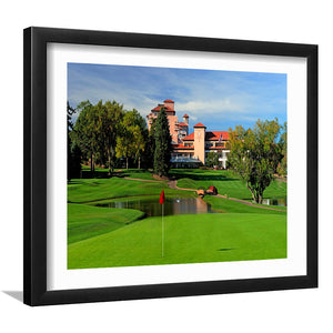 The Broadmoor Golf Club A Colorado Springs Resort, Golf Art Print, Framed Art Prints Wall Decor, White Border