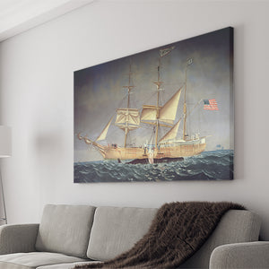 The Catalpa With Whale Canvas Wall Art - Canvas Prints, Prints For Sale, Painting Canvas
