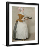 The Chocolate Girl By Jean-Etienne Liotard-Canvas Art,Art Print,Framed Art,Plexiglass cover