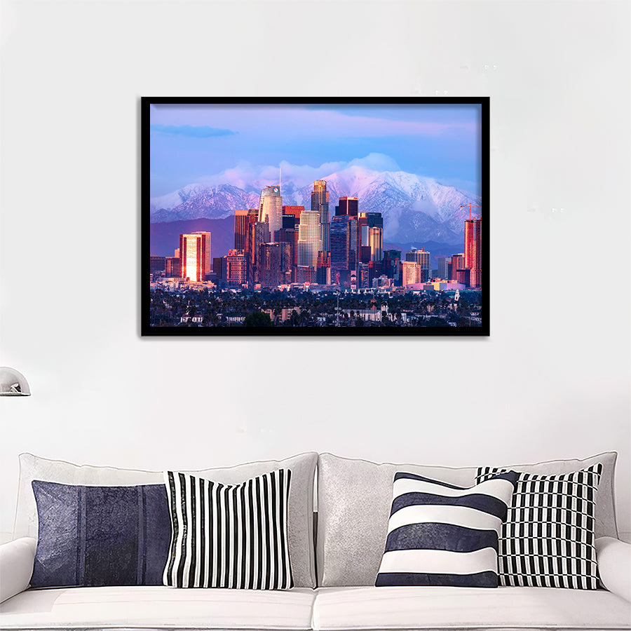 The City Of Angels Los Angeles Framed Wall Art Prints - Framed Prints, Prints for Sale, Framed Art