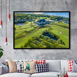 The Club At New Seabury Offers A Cape Escape, Golf Sport Print, Golf Lover, Framed Art Prints Home Decor