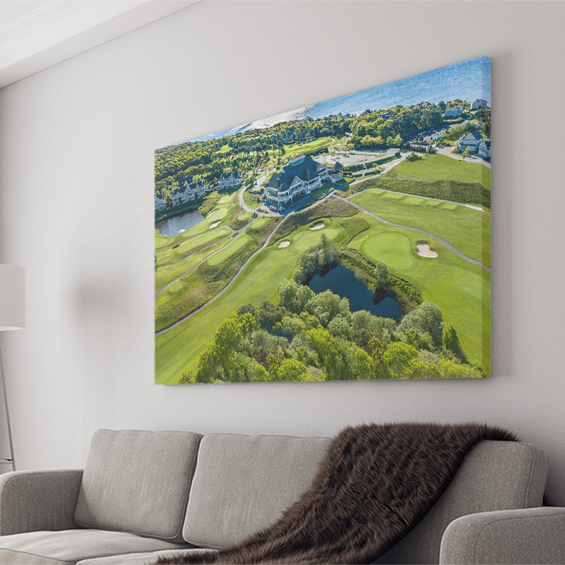 The Club At New Seabury Offers A Cape Escape, Golf Art Print, Golf Lover, Canvas Prints Wall Art Decor