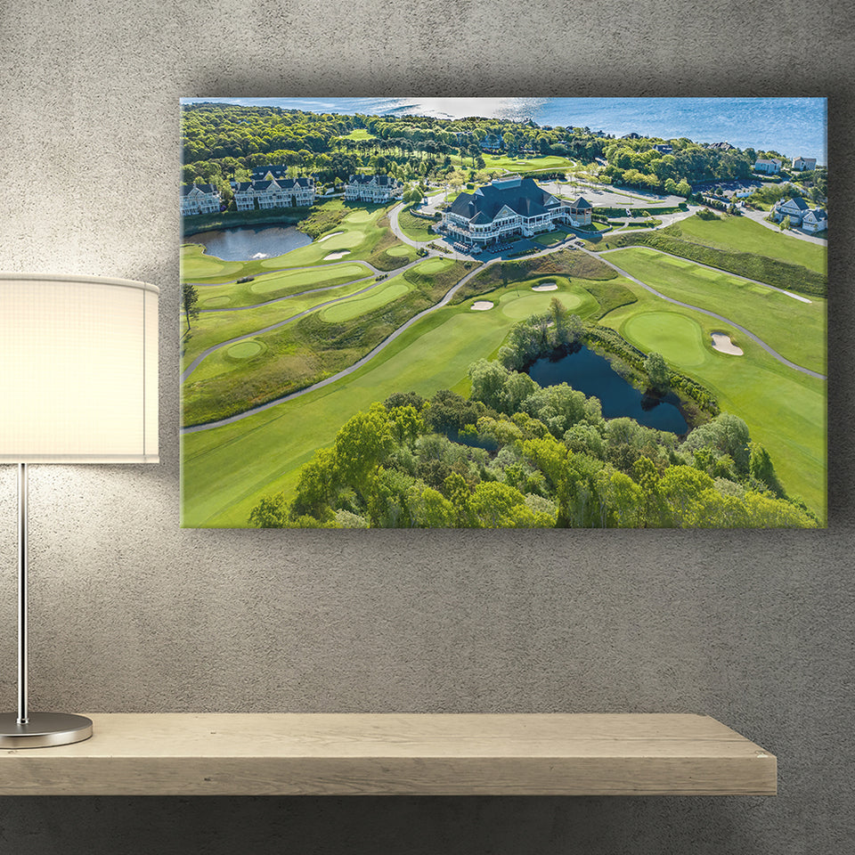 The Club At New Seabury Offers A Cape Escape, Golf Art Print, Golf Lover, Canvas Prints Wall Art Decor