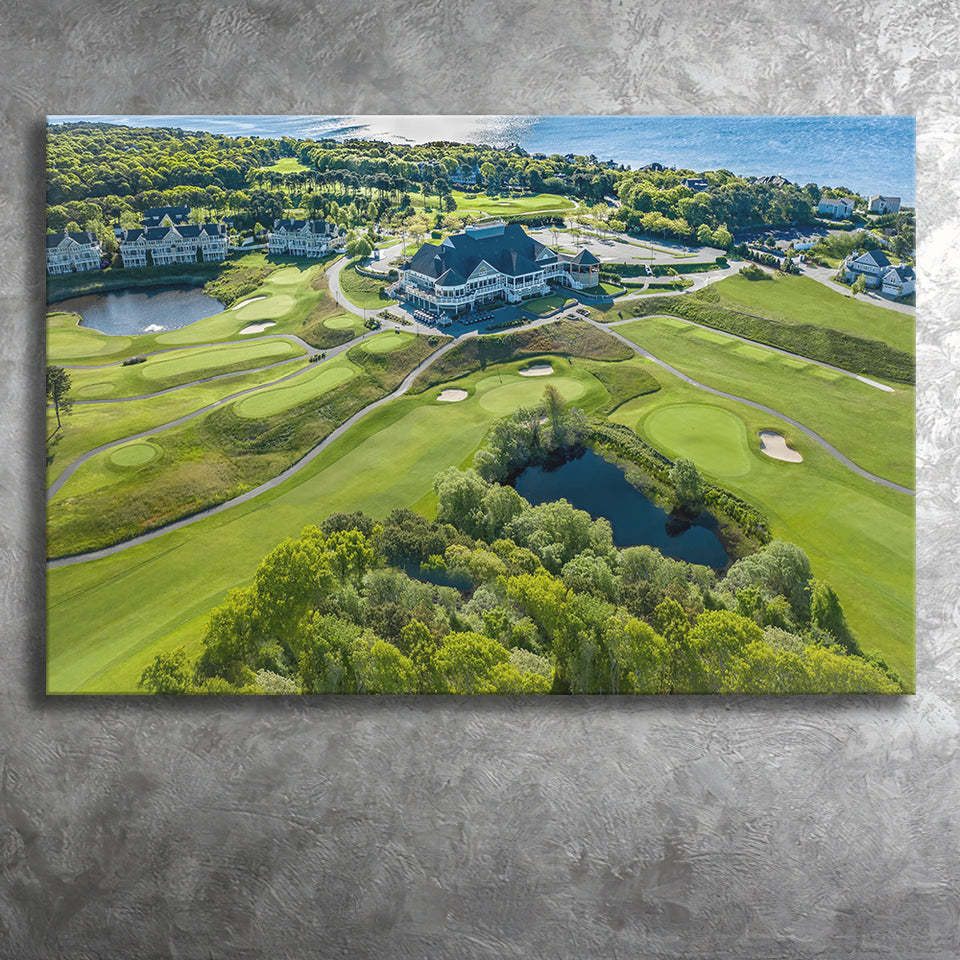 The Club At New Seabury Offers A Cape Escape, Golf Art Print, Golf Lover, Canvas Prints Wall Art Decor