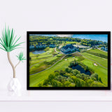 The Club At New Seabury Offers A Cape Escape, Golf Sport Print, Golf Lover, Framed Art Prints Home Decor
