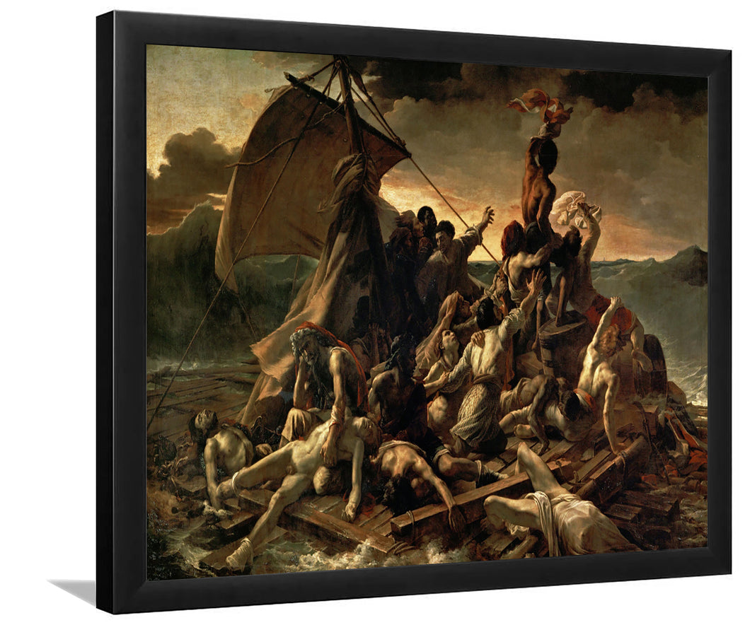 The Collapse Of The Raft Medusa By Th?dore G?icault-Art Print,Canvas Art,Frame Art,Plexiglass Cover