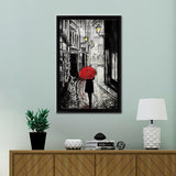 The Delightful Walk Framed Canvas Wall Art - Framed Prints, Prints for Sale, Canvas Painting