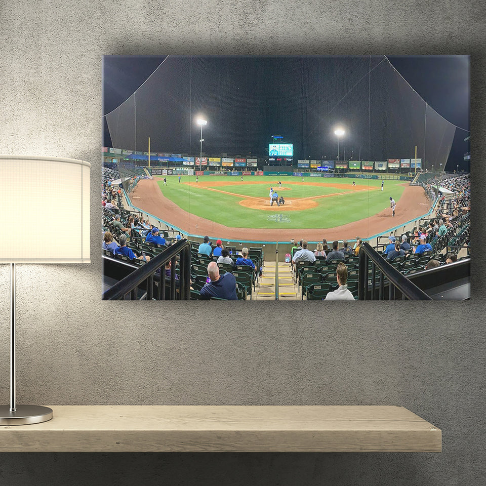 The Diamond Stadium, Stadium Canvas, Sport Art, Gift for him, Fan Gift, Canvas Prints Wall Art Decor