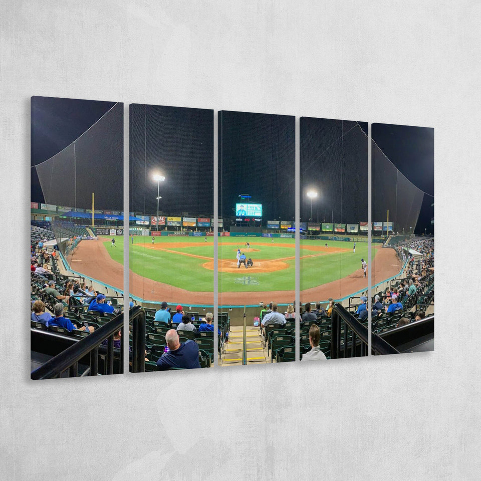 The Diamond Stadium, Stadium Canvas, Sport Art, Gift for him, Multi Panels B, Canvas Prints Wall Art Decor