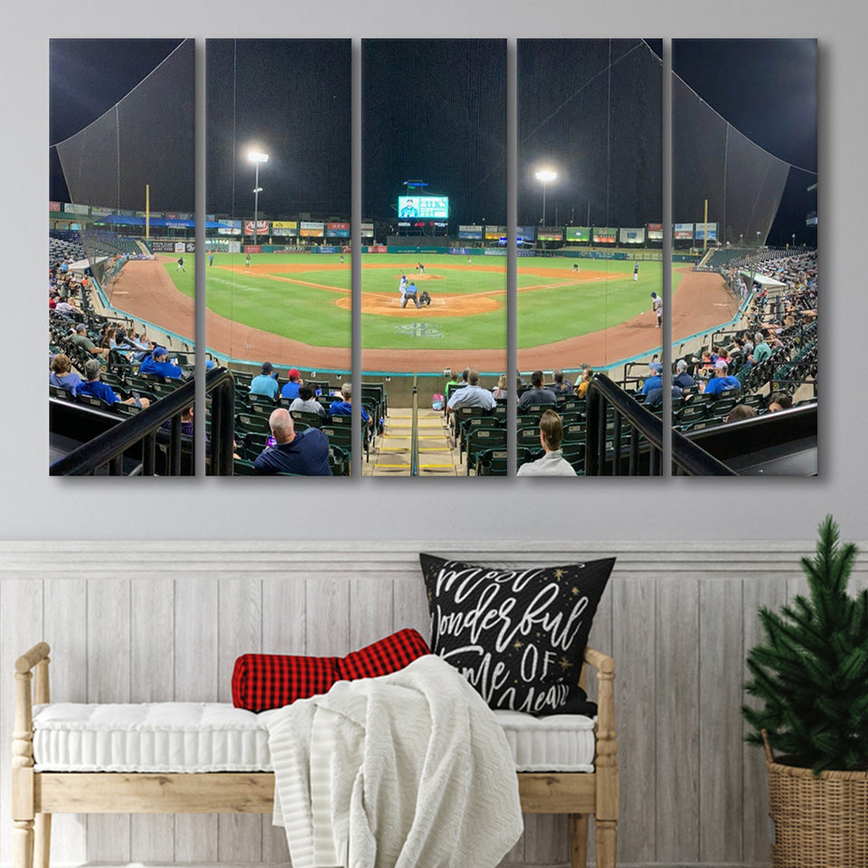 The Diamond Stadium, Stadium Canvas, Sport Art, Gift for him, Multi Panels B, Canvas Prints Wall Art Decor