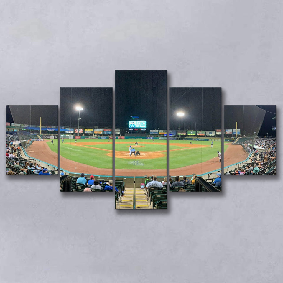 The Diamond Stadium, Stadium Canvas, Sport Art, Large Canvas, Multi Panels, Canvas Prints Wall Art Decor