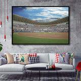 The Diamond Stadium in Virginia, Stadium Canvas, Sport Art, Gift for him, Framed Canvas Prints Wall Art Decor, Framed Picture