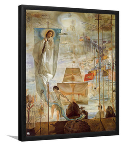 The Discovery of America by Christopher Columbus 1958 - Salvador Dali-gigapixel - Art Print, Frame Art, Painting Art