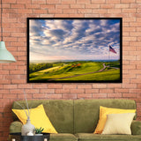 The Donald Ross Course At French Lick, Golf Sport Print, Golf Lover, Framed Art Prints Home Decor