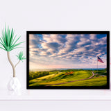 The Donald Ross Course At French Lick, Golf Sport Print, Golf Lover, Framed Art Prints Home Decor