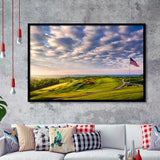 The Donald Ross Course At French Lick, Golf Sport Print, Golf Lover, Framed Art Prints Home Decor