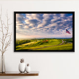 The Donald Ross Course At French Lick, Golf Art Print, Framed Canvas Prints Wall Art Decor, Floating Frame