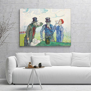 The Drinkers By Vincent Van Gogh Canvas Wall Art - Canvas Prints, Prints for Sale, Canvas Painting, Canvas On Sale