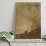 The Drowning Dog by Francisco Goya Canvas Prints Wall Art - Painting Canvas, Wall Decor, Painting Prints, For Sale