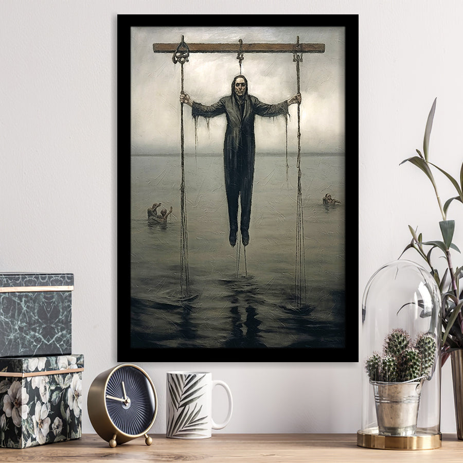 The End Abstract Art Framed Art Prints Wall Decor, Framed Picture, Large Picture