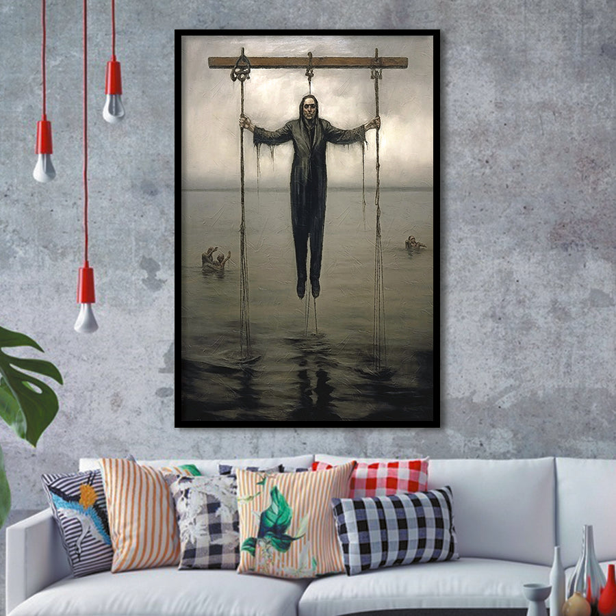The End Abstract Art Framed Art Prints Wall Decor, Framed Picture, Large Picture