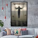The End Abstract Art Framed Art Prints Wall Decor, Framed Picture, Large Picture