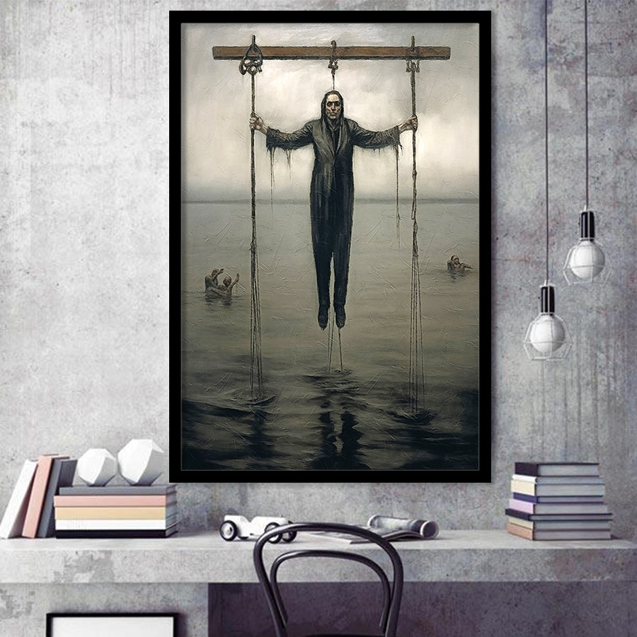 The End Abstract Art Framed Art Prints Wall Decor, Framed Picture, Large Picture