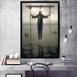 The End Abstract Art Framed Art Prints Wall Decor, Framed Picture, Large Picture