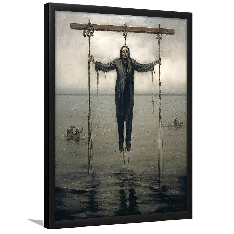 The End Abstract Art Framed Art Prints Wall Decor, Framed Picture, Large Picture