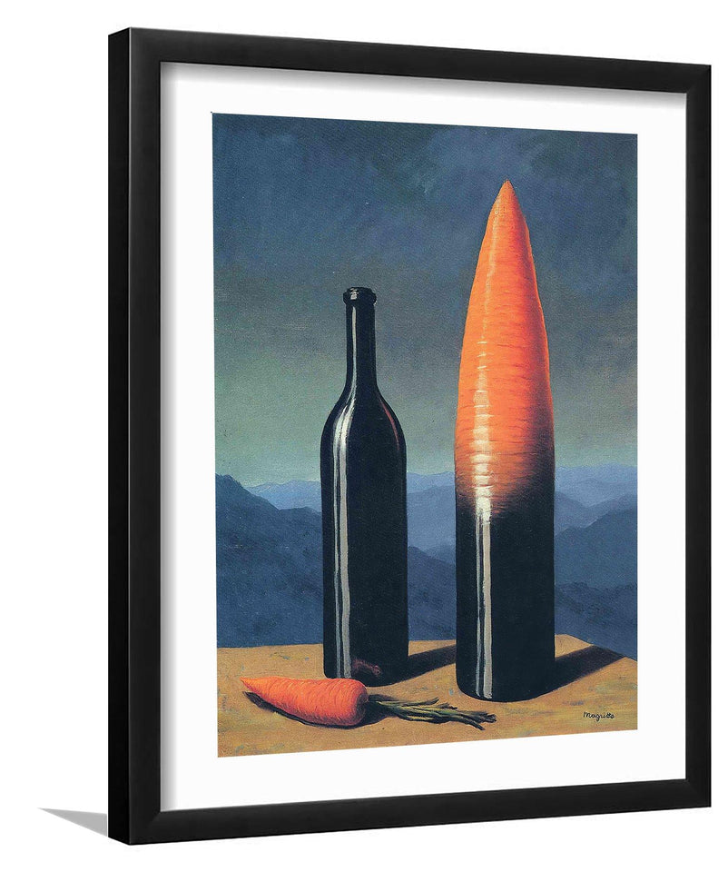 The Explanation 1952 by Rene Magritte-Art Print, Frame Art, Plexiglas Cover