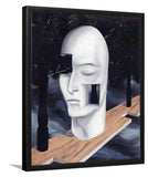 The Face Of Genius 1926 by Rene Magritte-Art Print, Frame Art, Plexiglas Cover