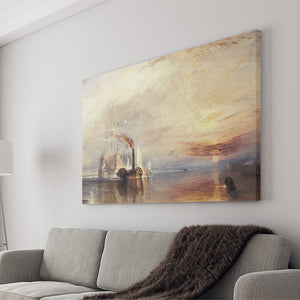 The Fighting Temeraire Canvas Wall Art - Canvas Prints, Prints For Sale, Painting Canvas