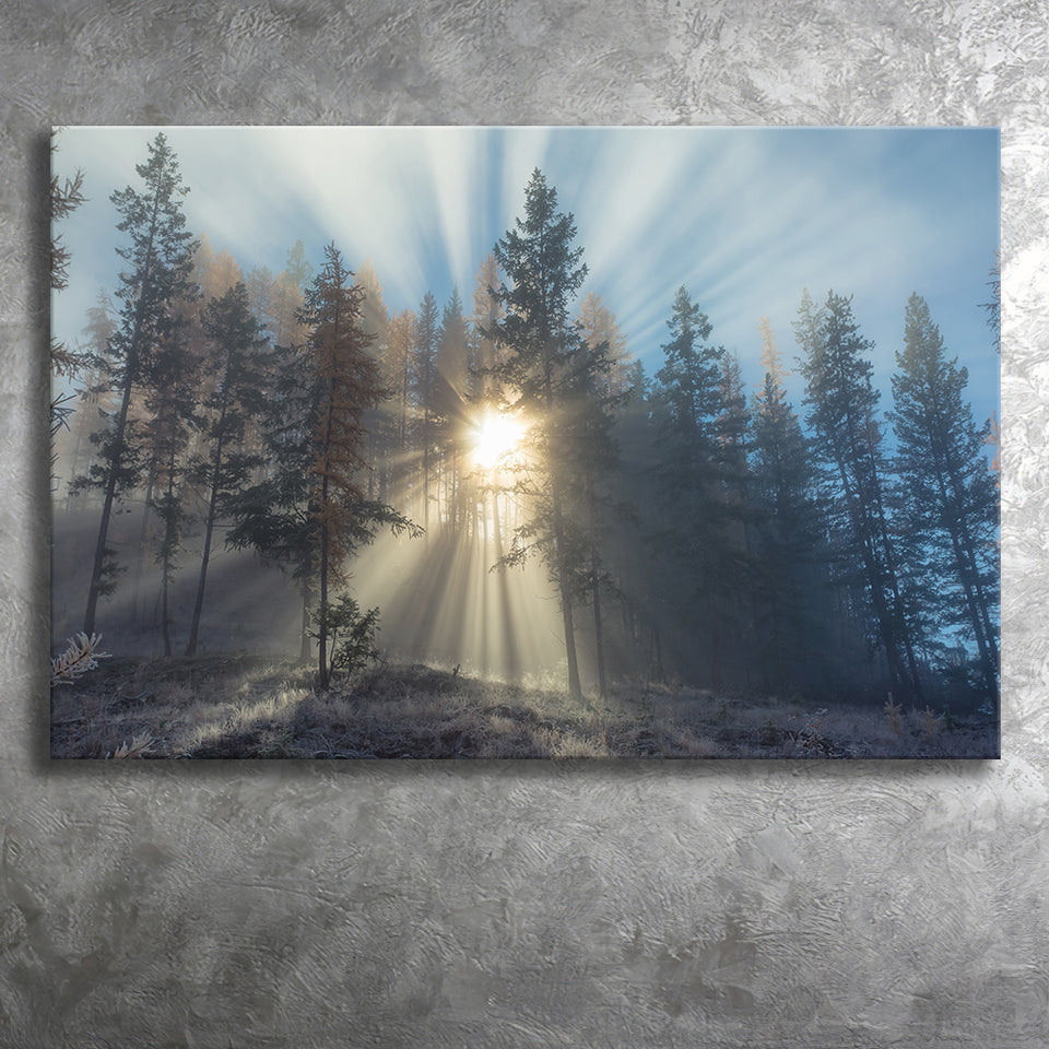 The Forest Light Canvas Prints Wall Art - Painting Canvas, Art Prints, Wall Decor, Home Decor, Prints for Sale