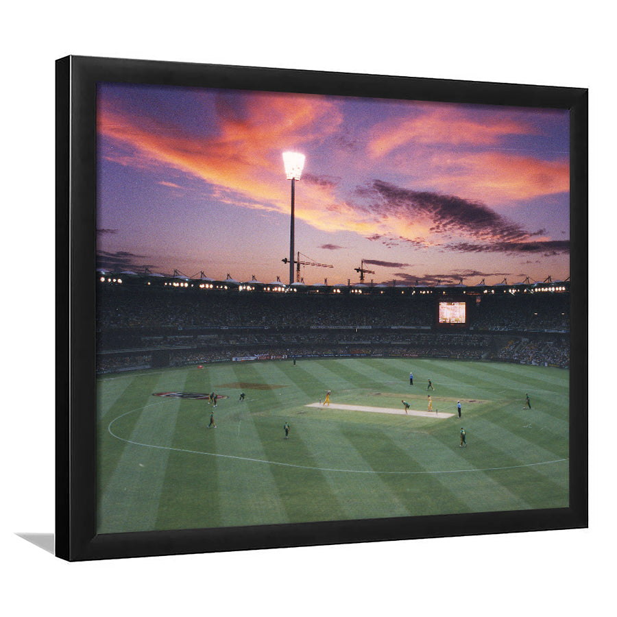 The Gabba Stadium, Stadium Canvas, Sport Art, Gift for him, Framed Art Prints Wall Art Decor, Framed Picture