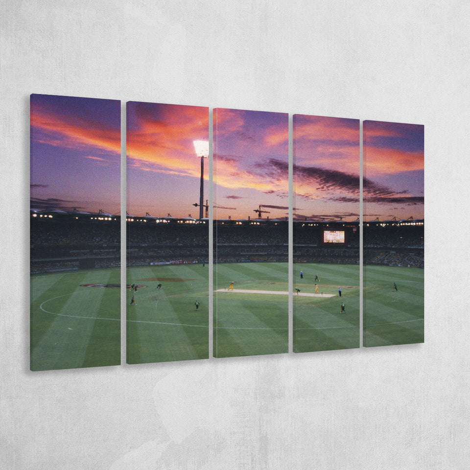 The Gabba Stadium, Stadium Canvas, Sport Art, Gift for him, Multi Panels B, Canvas Prints Wall Art Decor