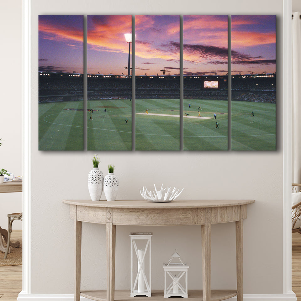 The Gabba Stadium, Stadium Canvas, Sport Art, Gift for him, Multi Panels B, Canvas Prints Wall Art Decor