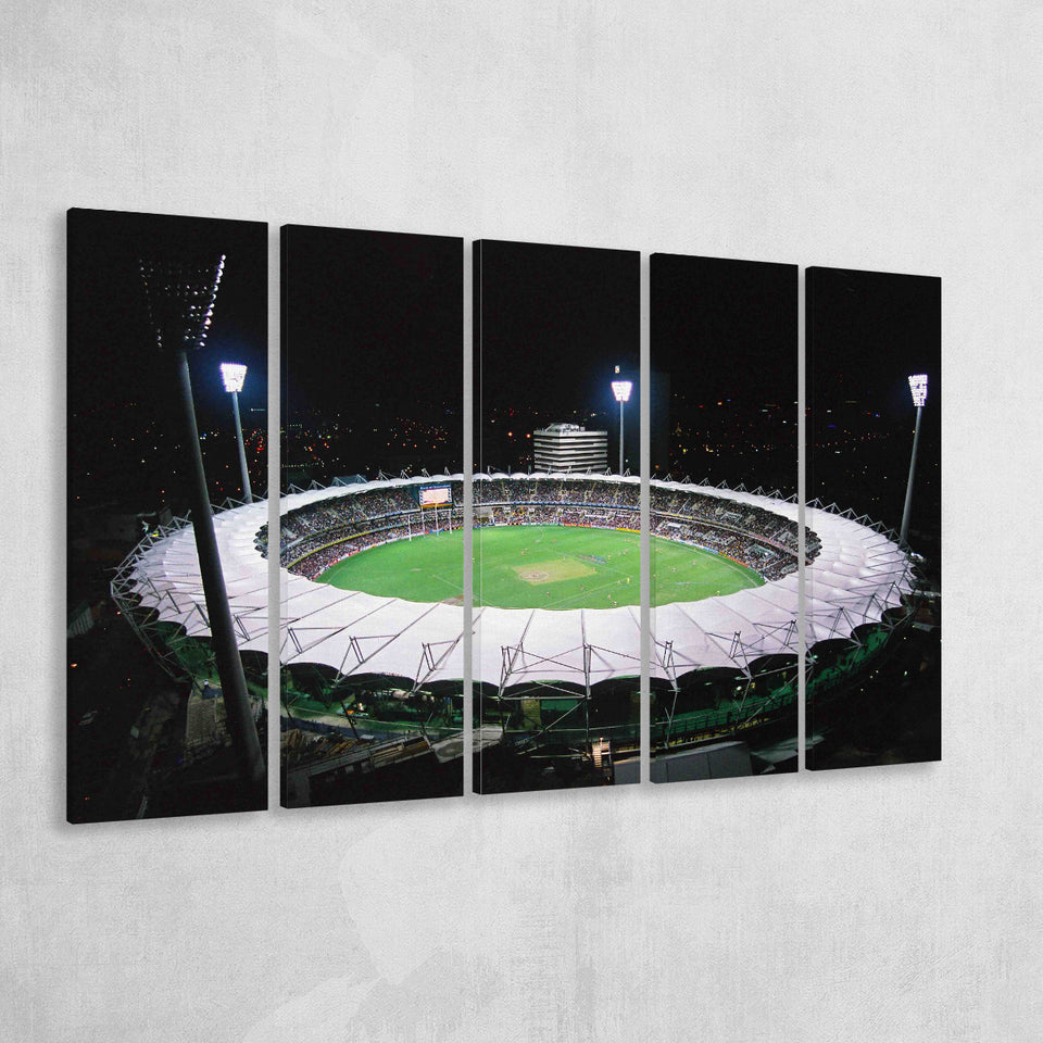 The Gabba Stadium in Australia, Stadium Canvas, Sport Art, Gift for him, Multi Panels B, Canvas Prints Wall Art Decor
