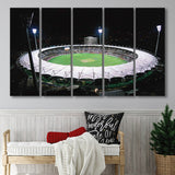The Gabba Stadium in Australia, Stadium Canvas, Sport Art, Gift for him, Multi Panels B, Canvas Prints Wall Art Decor